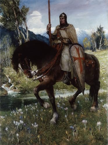 Pinturas Famosas Parsifal para Salón Moderno Cuadro de Lienzo Decorativo Grande