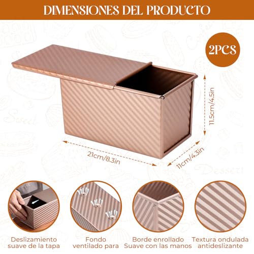 Lista de Moldes para pan y plumcake los mejores 5. 5 Imagen adicional