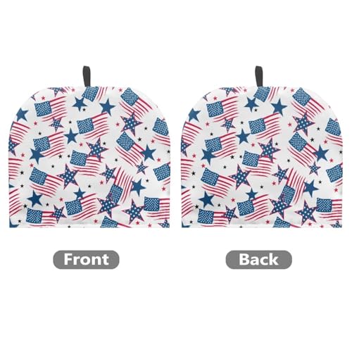 Image of American Flag Teapot Warmer Tea Pot Cover Keep Tea Warm Insulation Teapot Cozies Kettle Cover 4th of July Independence Memorial Day Decor