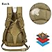 ArcEnCiel 15L Motorcycle Backpack Tactical Bag Rucksacks for Outdoor Camping Trekking Hunting with Patch
