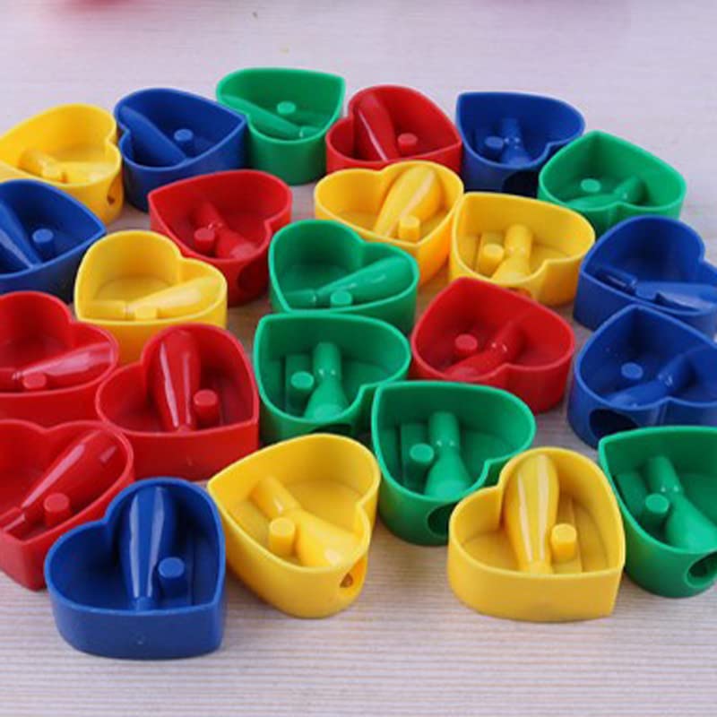 40 pièces Taille-Crayons en Plastique Coupe-Crayon Outil d'affûtage Bureau école étudiant Papeterie