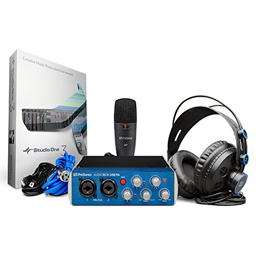Amazon.com: PreSonus AudioBox Studio Vocalist Bundle - Basic