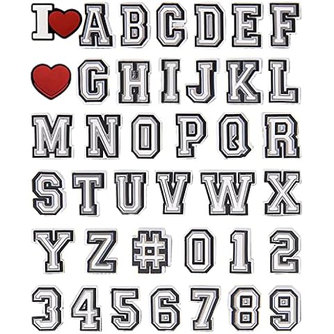 74+4 Pack Letter Decoration Charms for All Cover