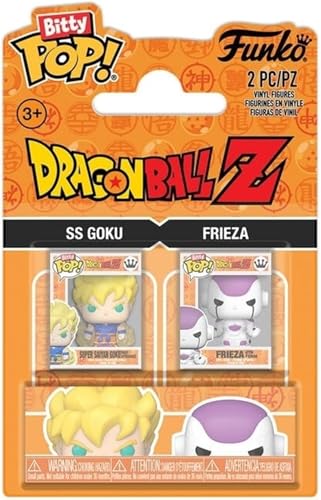 Funko - Bitty Pop ! Dragon Ball Z - Pack de 2 : Son Goku & Freezer - 0889698889278