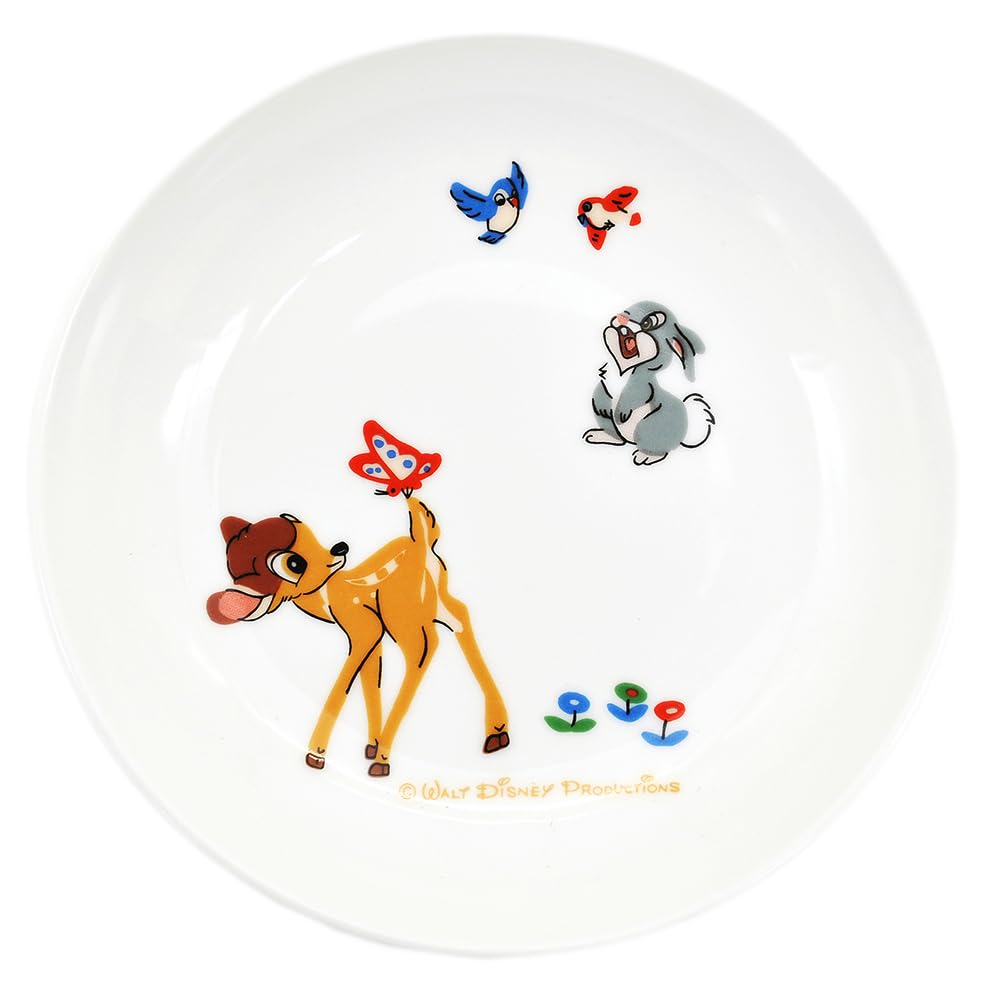 【レア】ディズニーランド　バンビ　プレート２枚セット　お皿　食器 Amazon｜ディズニー 「 バンビ 」 皿 プレート 約17cm 電子レンジ 食洗