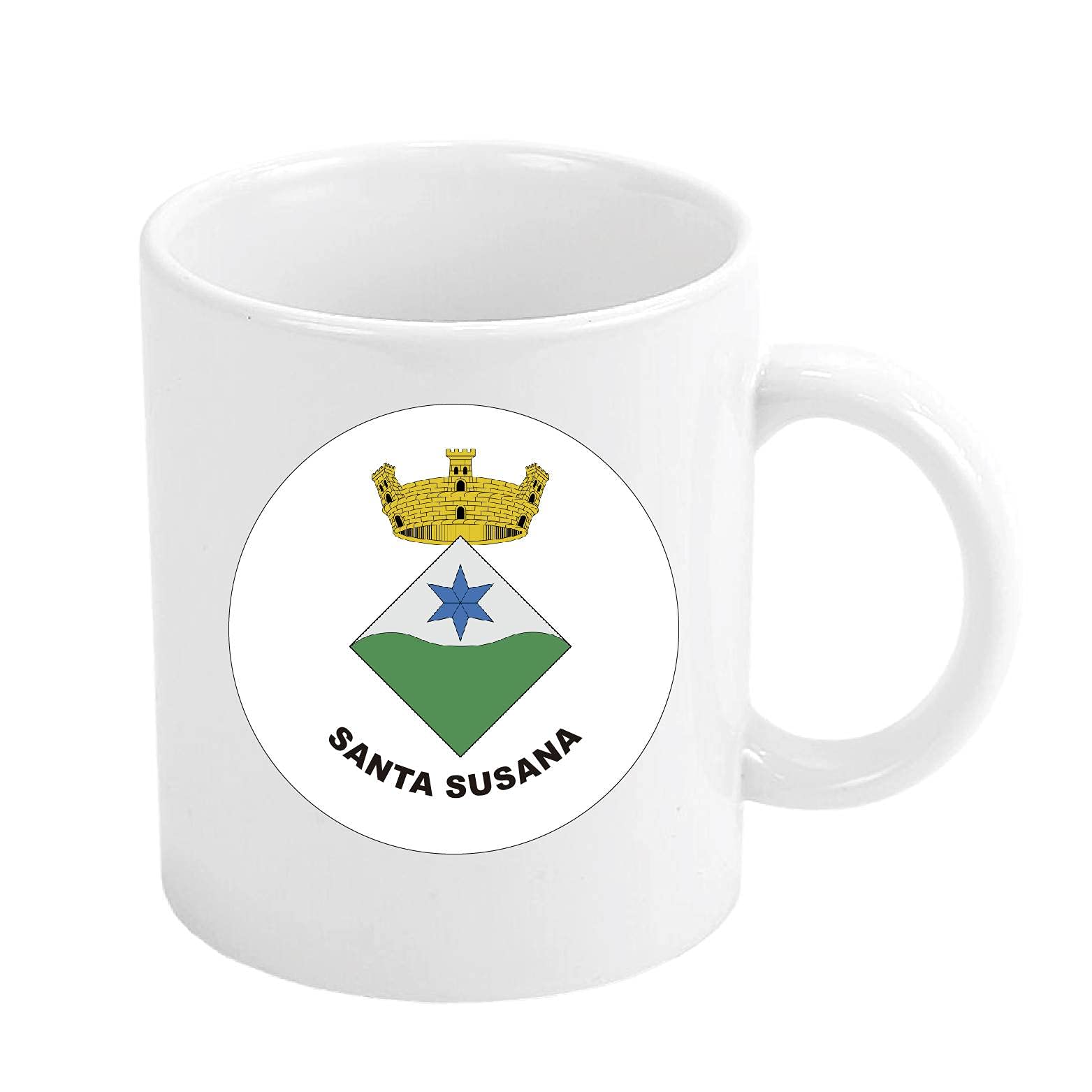 MUG . SANTA SUSANA BARCELONA HERALDIC SHIELD