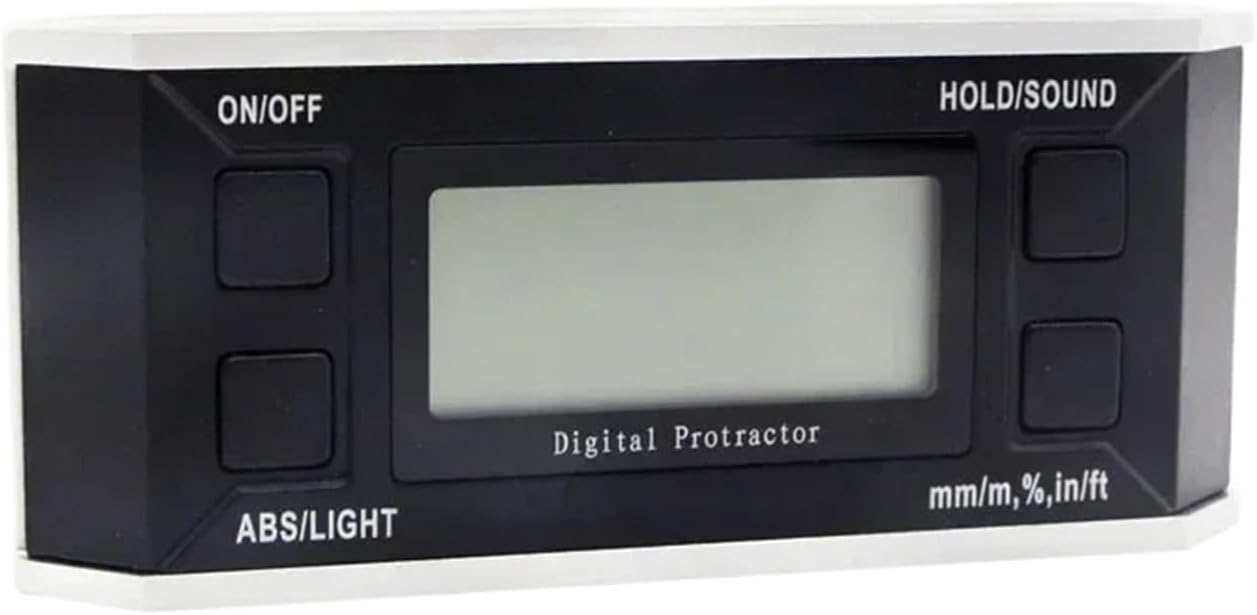 360 Degree Digital Protractor Inclinometer Digital Level Digital Inclinometer Measuring tools(With Light Magnet)
