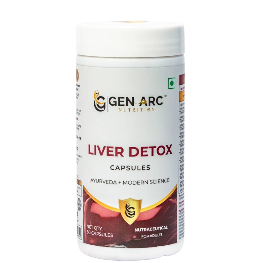 Liver Detox Capsules | Supports Liver Health, Detoxification & Digestion | Vegetarian Capsules | 60 Capsules-image-21