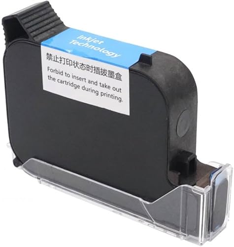 Ink Cartridge 2588 42ML Black Red Blue Green Quick Drying 12. 7mm Print Height Compatible with Handheld Inkjet Printer(1 Blue)
