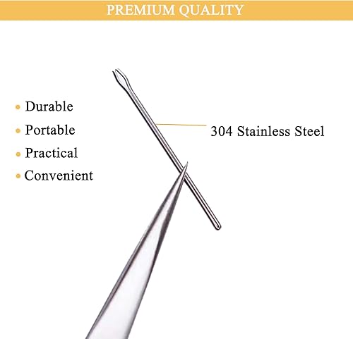 Miniatura 4 de Pasador de reloj, 20 unidades, kit de reparación de reloj, barra de resorte, pasador de chaveta de 0.394-1.024 in para relojero para taller de