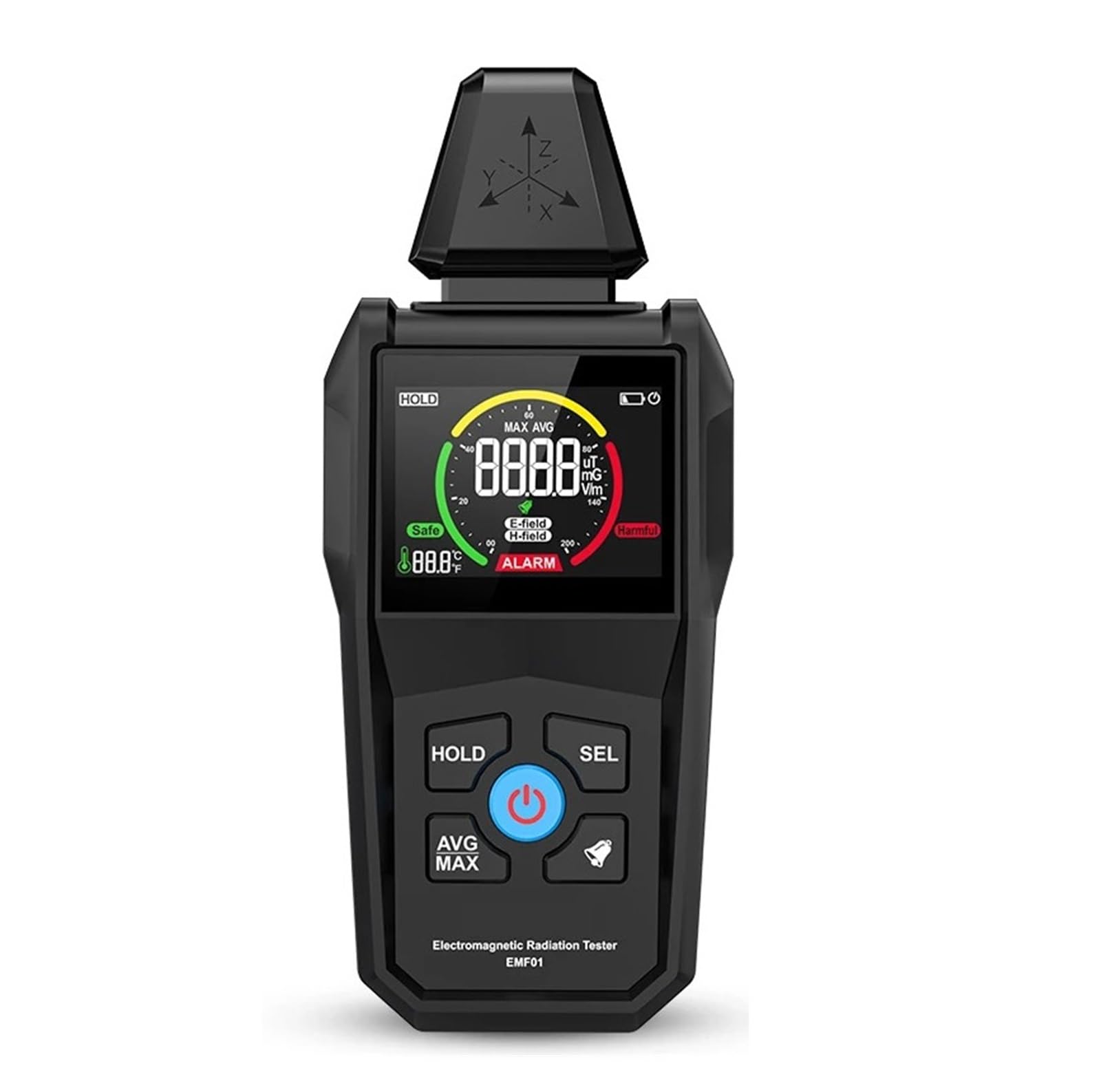 Détecteur EMF Numérique - Mesure Rayonnement Onde électromagnétique - Neuf