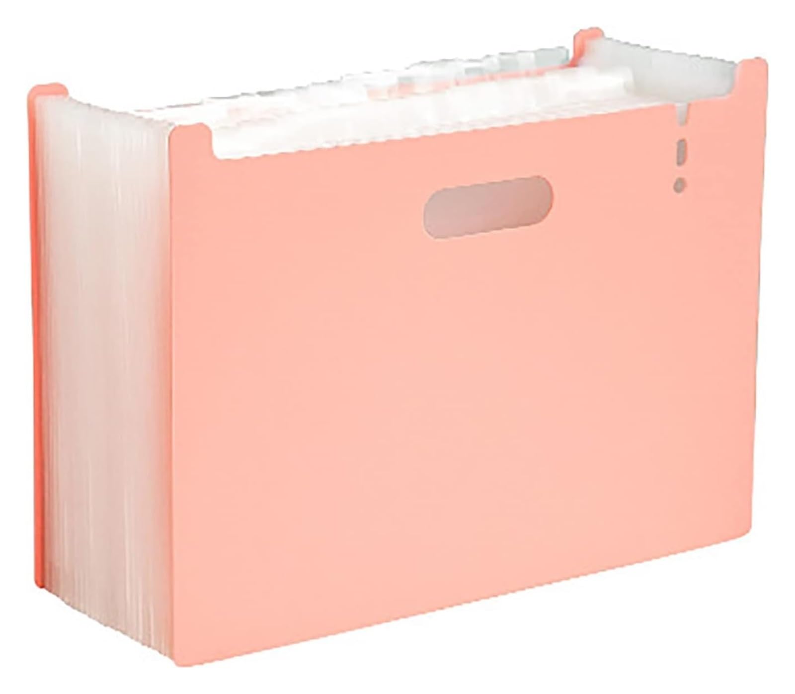 Teczki harmonijkowe, Rozszerzana teczka na dokumenty Pionowa torba organy A4 Wielowarstwowa 13 przegródek dla uczniów w domu, biurze i szkole(Pink)