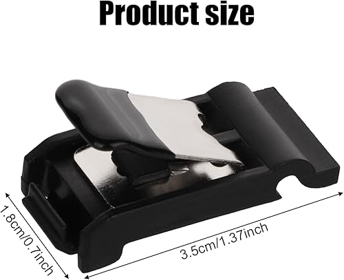 Miniatura 2 de Clip de resorte de puerta de combustible, resorte de puerta de tanque de gas, repuesto de resorte de puerta de combustible compatible con Toyota