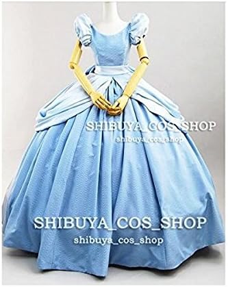 Amazon ディズニー ハロウィン シンデレラ ドレス コスプレ衣装 パニエ 手袋 仮装 ステージ 舞台服 ハロウィン クリスマス コスプレ 仮装 通販