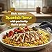 Eat Regal Ready to Eat Spanish Style Rice with Tomatoes & Peppers, 8g Protein & 6g Fiber per Pouch, Microwave Rice, Bold Spanish-Inspired Flavor, Non-GMO Ingredients, Gluten-Free, Halal & Kosher, BPA-Free Pouch, 8.8 oz Pack of 6