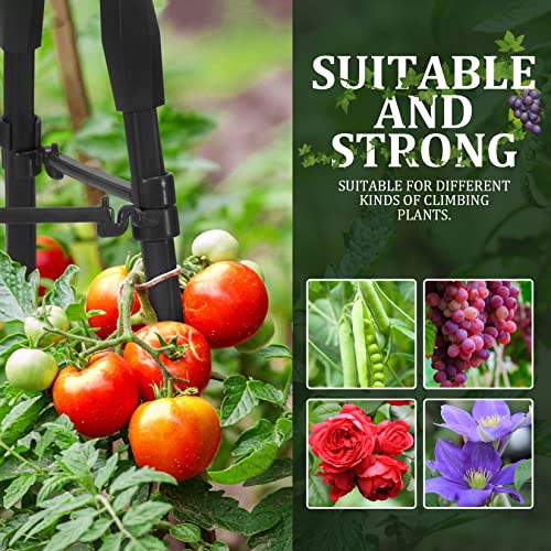 Garden Obelisk Trellis For Potted Plants 4Ft，Gardentrellis For Climbing Plants，Trellis For Climbing Plants Outdoor And Indoor，Tomato Trellis Tower，Tomato Cages For Garden，Garden Plant Stakes Support #TOP4