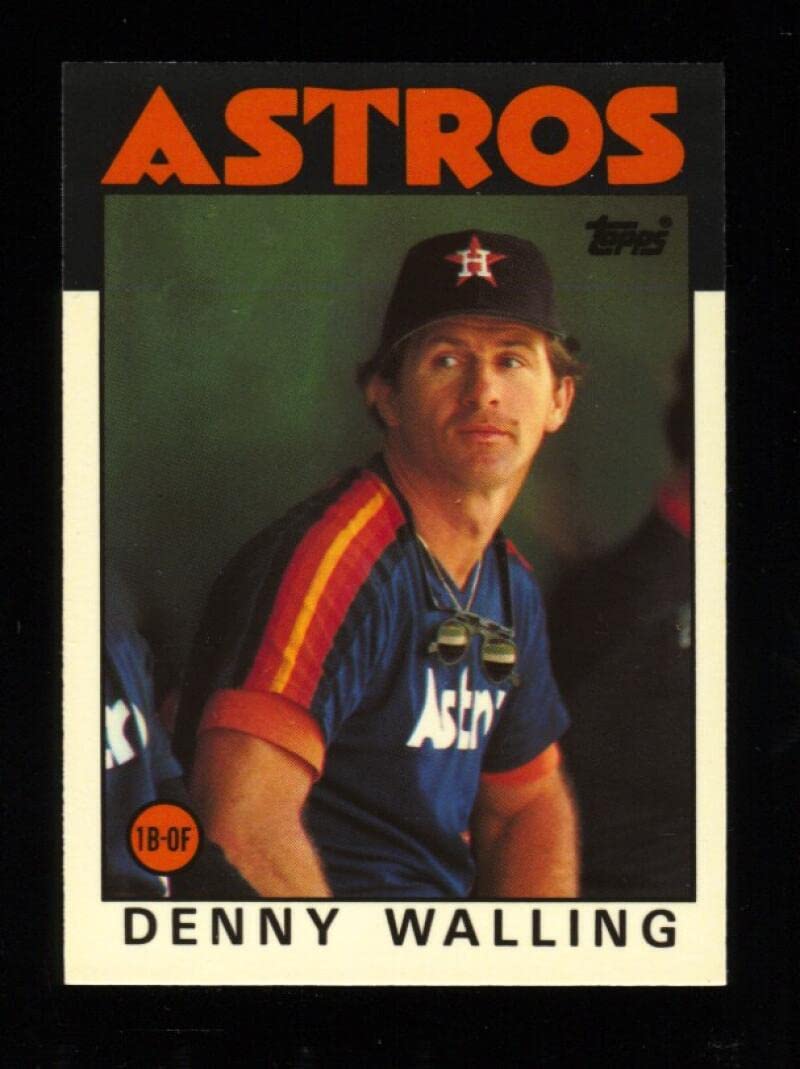 Amazon.com: 1986 Topps Tiffany #504 Denny Walling NM-MT Houston Astros  Baseball : Collectibles & Fine Art