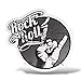 erreinge Sticker Rock You Adesivo Sagomato in PVC per Decalcomania Parete Murale Auto Moto Casco Camper Laptop - cm 10