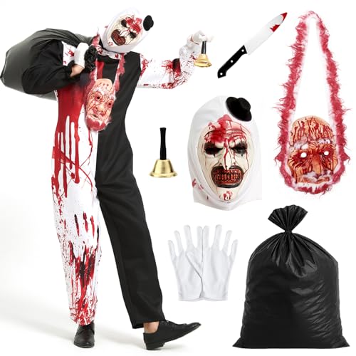 KKSJK Terrifier Clown Costume – Perfect Halloween Horror