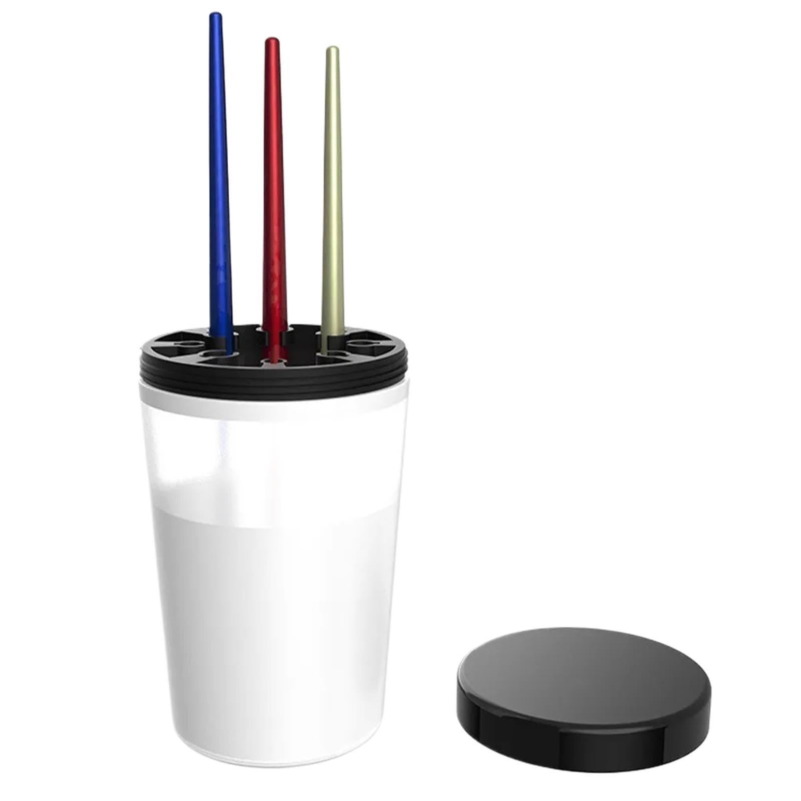 Pot De Nettoyage Pour Pinceaux Bouteille de lave-brosse portable 2 pièces