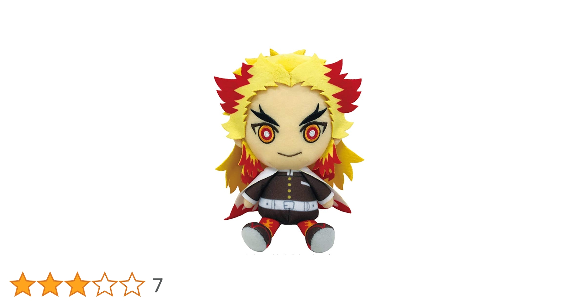 新品　廃盤　鬼滅の刃　Chibiぬいぐるみ　煉獄杏寿郎 ぬいぐるみ【鬼滅の刃chibiぬいぐるみ<煉獄 杏寿郎れんごく