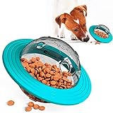 Bluelander Plato Juguete para Perro y Gato, Diseño Planeta, Dispensador de Premios Comida o Croquetas, Antiestres, Juegos...