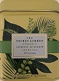 The Secret Garden Organic Lemon Ginger Green Tea, 50 tea bags