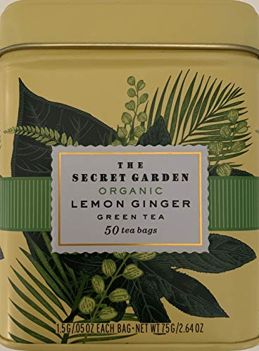 The Secret Garden Organic Lemon Ginger Green Tea, 50 tea bags | Amazon ...