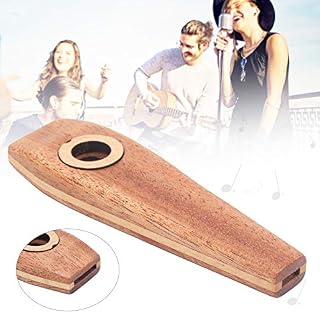 BALITY Flûte Kazoo en Bois, Kazoo en Bois Classique Kazoo en Bois pour Les Amateurs de Musique – Image 4