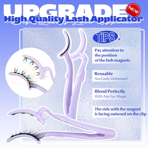 Alice Magnetic Eyelashes Natural Look Magnetic Lashes Kit With Magnetic Lash Applicator Wispy Cat Eye Lashes Reusable Magnetic Eyelashes Kit No Glue Or Eyeliner thumb #2