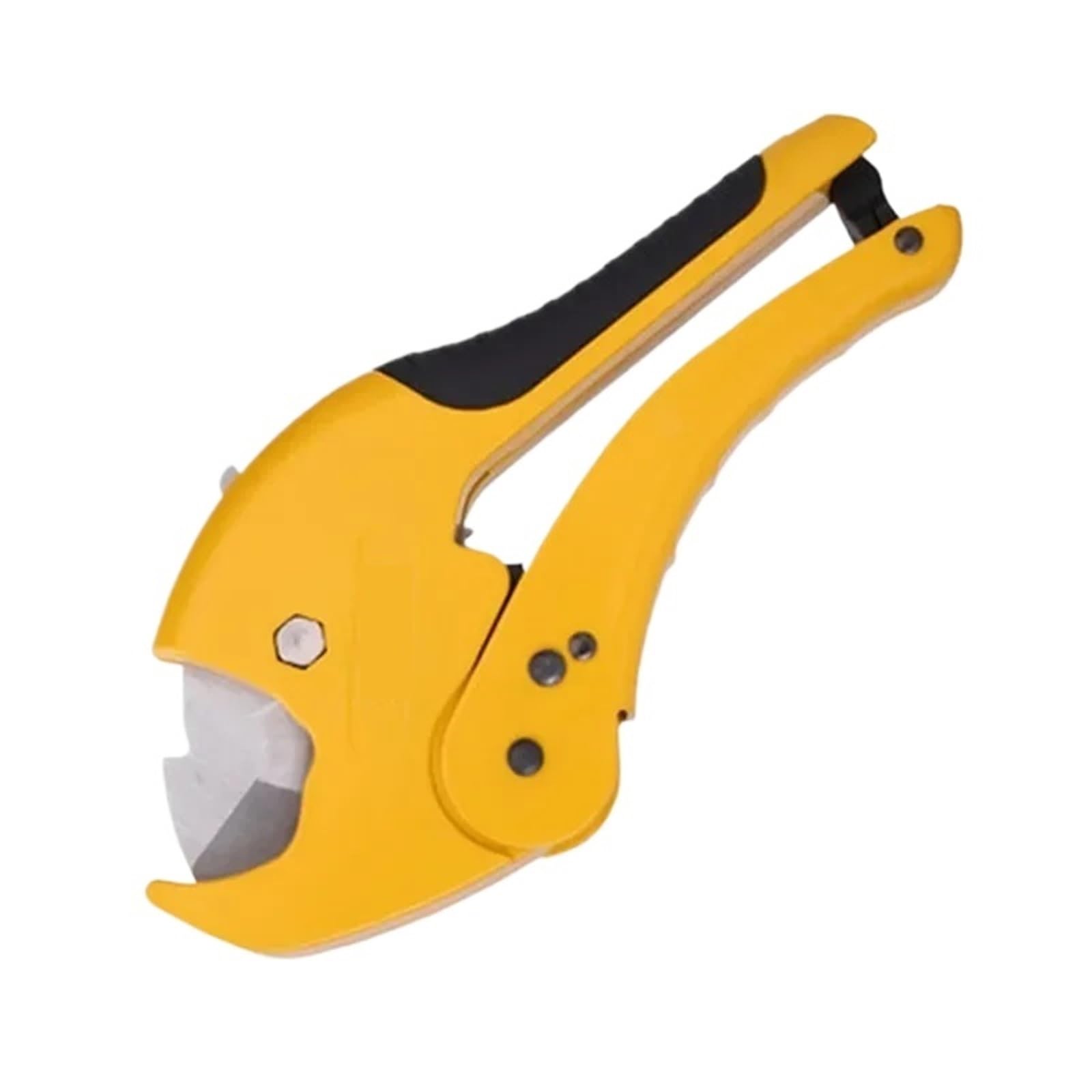 Profesjonalny obcinak do rur | Nożyczki z grzechotką z PCV do narzędzi ręcznych dla hydraulików(Style3max Dia 42mm)