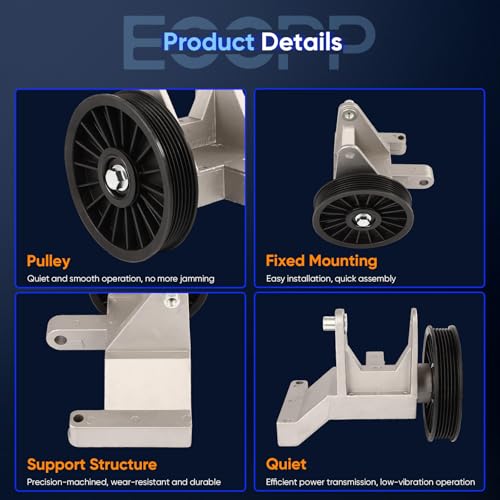 Image of ECCPP A /C Compressor Bypass Pulley Fits for Jeep Liberty 2.8L 2005