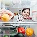WellBridal Refrigerator Thermometers Classic Series Large Dial Thermometer (2 Pack,Freezer/Refrigerator)
