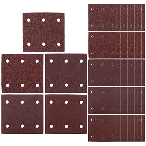 Schleifpapier Set 60 Stück - Klett Schleifblätter Für Bosch & Andere Schleifmaschinen