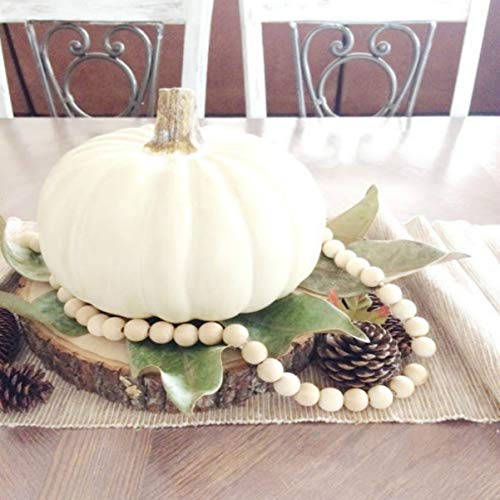 Vosarea-Wood-Bead-Garland-with-Tassels-Farmhouse-Beads-Rustic-Country-Beads-Wall-Hanging-Decoration