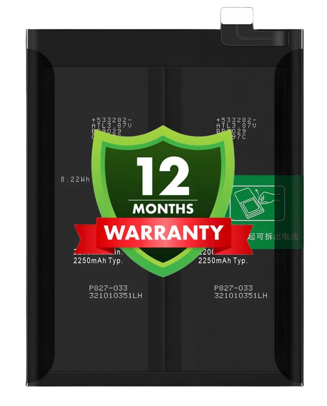 Image of Original BLP827 Battery Compatible for OnePlus 9 Pro (LE2120, LE2121, LE2123, LE2125, LE2127) - (4500mAh) - 1 Year Warranty