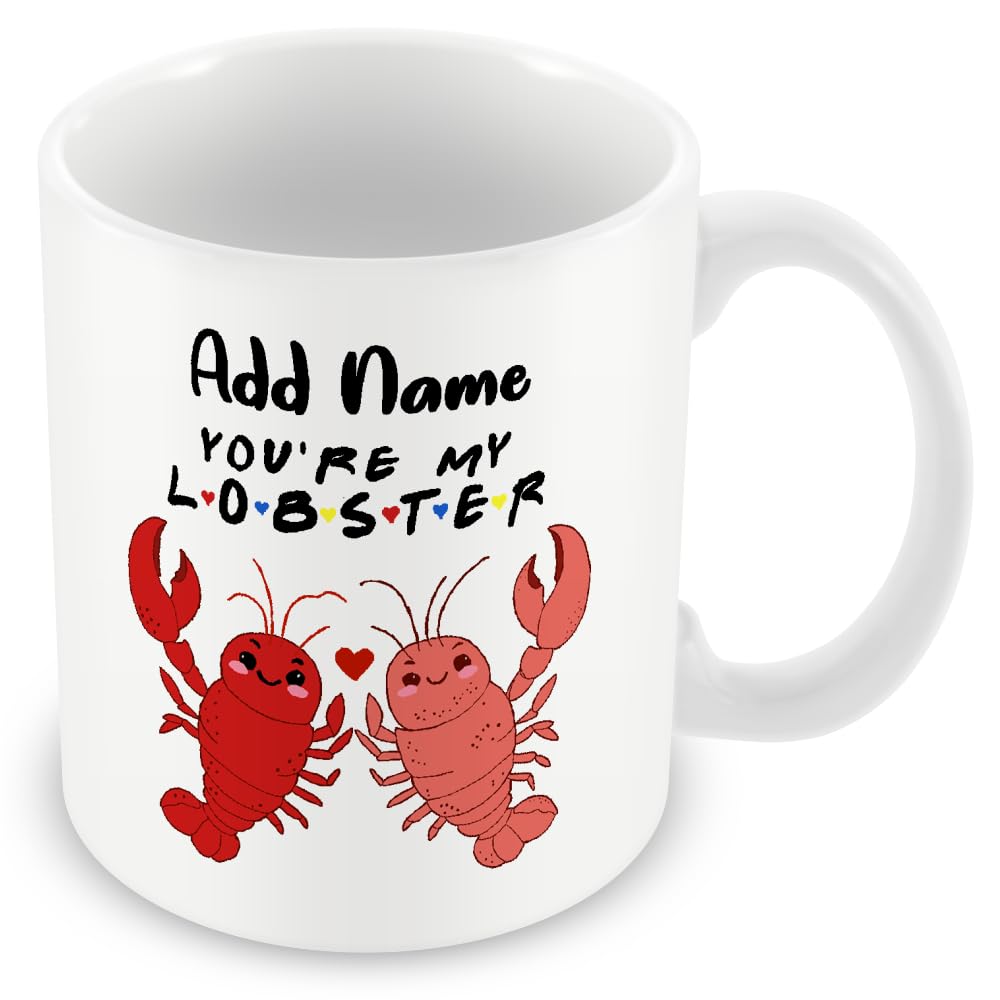 MUGGZ - Personalised - Mug - You're My Lobster - Couples in Love – Custom Funny Coffee Mug – Unique Gift for Friends & Family — image 1