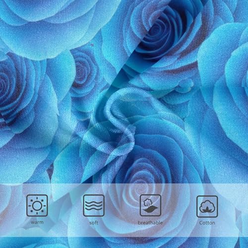 Florals Toddler Underwear Floral 2t Cotton Girl Panties Cute Blue Roses Kids Undies Briefs3