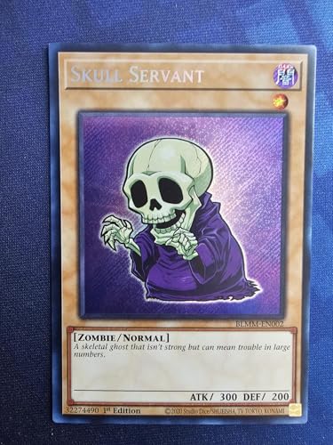 Skull Servant (Chibi Art) - Battles of Legend: Monster Mayhem - BLMM-EN002 - Secret Rare - 1st Edition