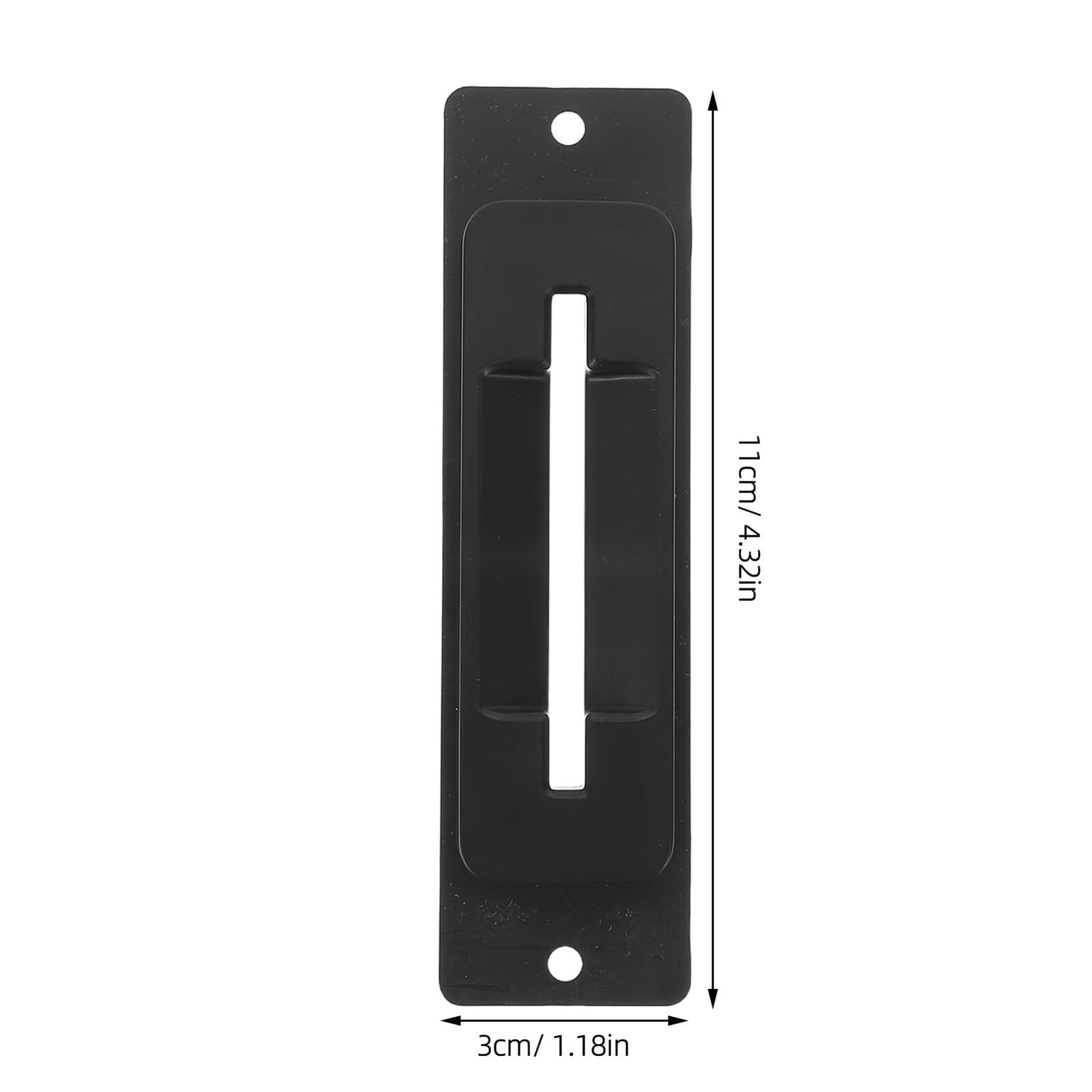 OSALADI Pieza de Reparación para Ranura de Tarjeta Atm Negro de Abs, y Resistente para Reducir Tiempos de Inactividad en Cajeros Automáticos