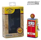 MODELL Die-Cast Benzinpumpe Greenlight Modell Die-Cast Benzinpumpe Serie 6 Mopar Parts Maßstab 1:18 10cm - Vintage Gas Pump Collection Collectibles