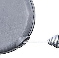 Vista 9 de Tendedero retráctil, línea de lavado portátil resistente para interiores y exteriores, línea de ropa retráctil de 49.2 pies con montaje en pared