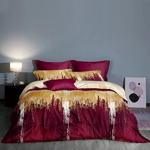 StoryHome Bedsheet for Double Bed with 2 Pillow Covers Microfiber