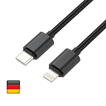 Woyax by Deji Braided iPhone Charging Cable 11 12 13 14 Pro Plus Max 6 7 8 X Xs Type-c To Lightning 120cm