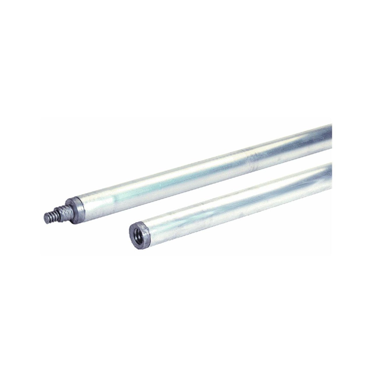 Concrete Threaded Handle 5' Aluminum Sections 1 3/4 In Diam