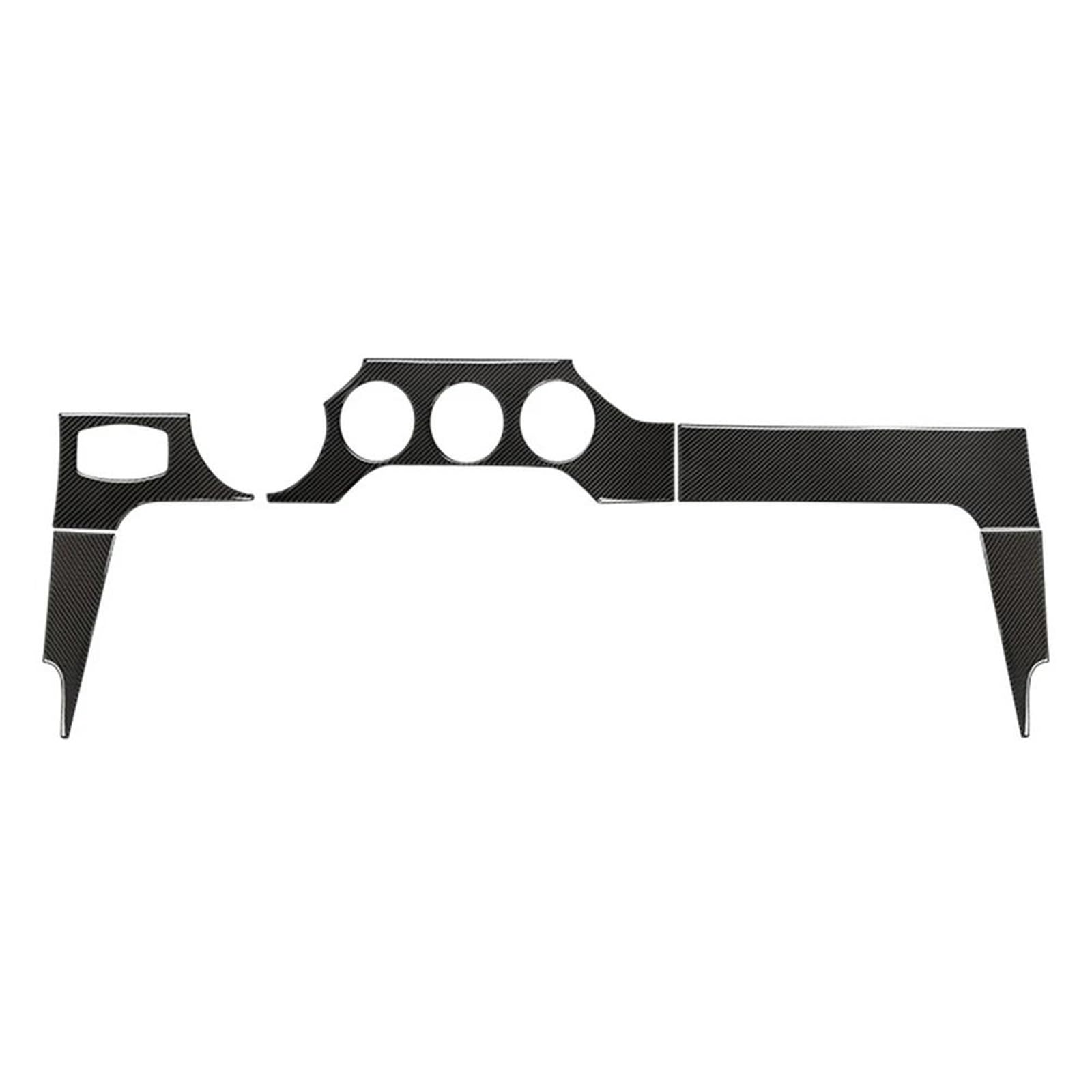 LHD Car Interior Dashboard Panel Cover Trim Decoration Sticker for Ford for Mustang 2015-2019