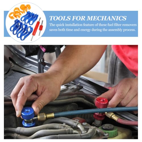 Kit outils de déconnexion conduite de carburant et climatisation automobile - 3