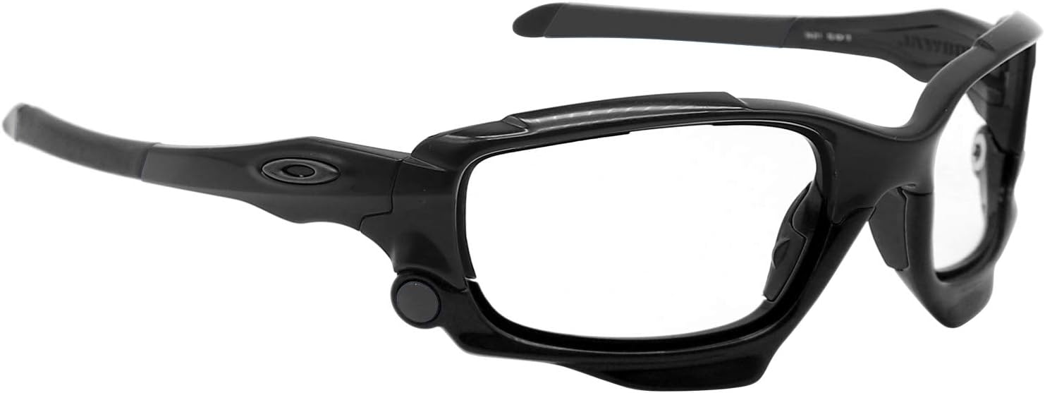 Vonxyz Rubber Kits Replacement for Oakley Split Jacket Sunglass - Black