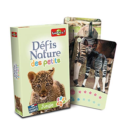 51VI0tIoBwL BIOVIVA - Défis nature des petits - La Jungle - Jeu de société ludique dès 4ans - 282598