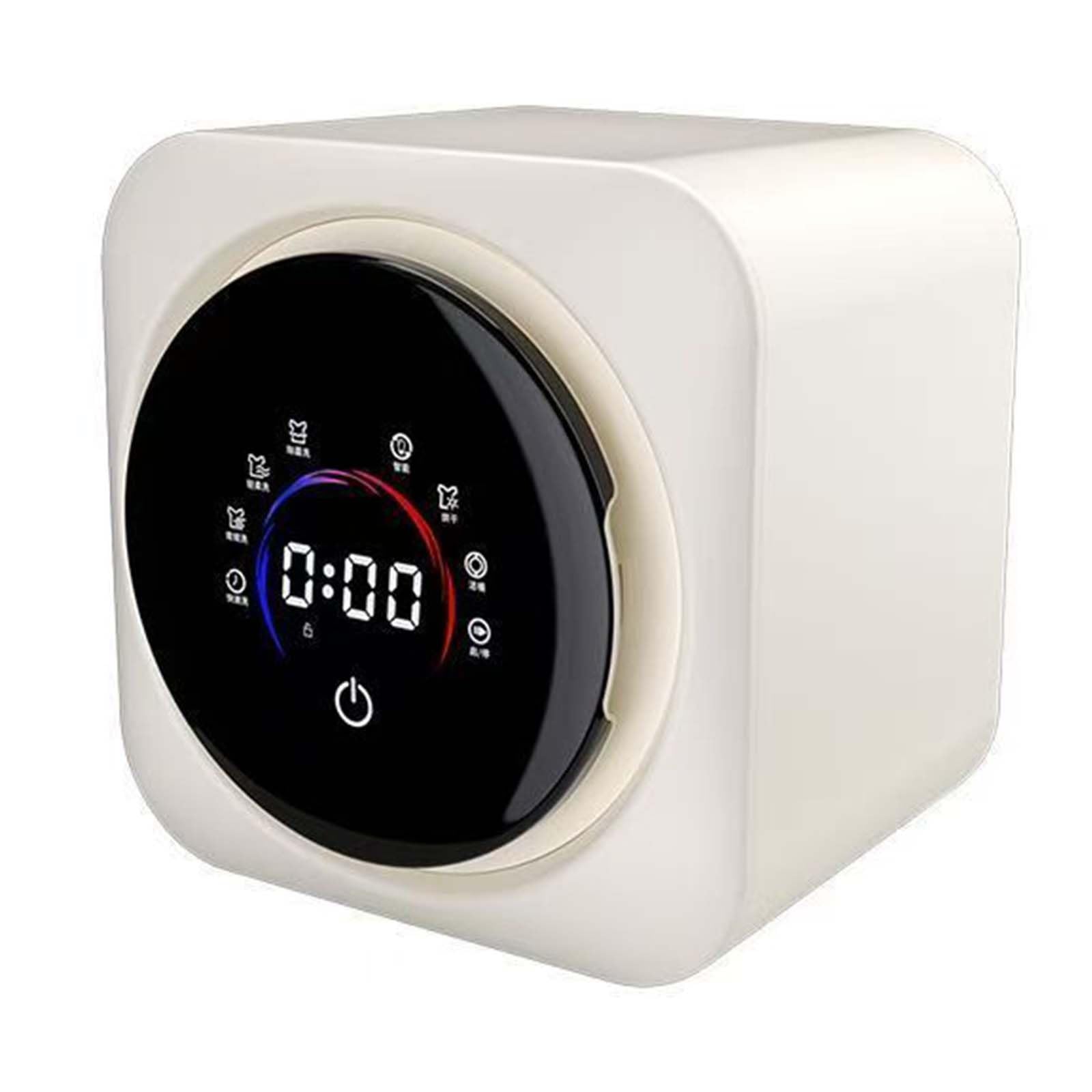Lavatrice Portatile per Biancheria Intima, Lavatrice-Asciugatrice Intelligente Con Aria Fresca, Asciugatura Ad Aria Calda a 65℃, Risparmio Energetico, Bassa Rumorosità 45 Db, Casa(Desktop)